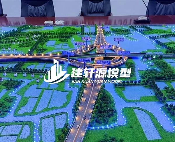 东至高速公路沙盘定制